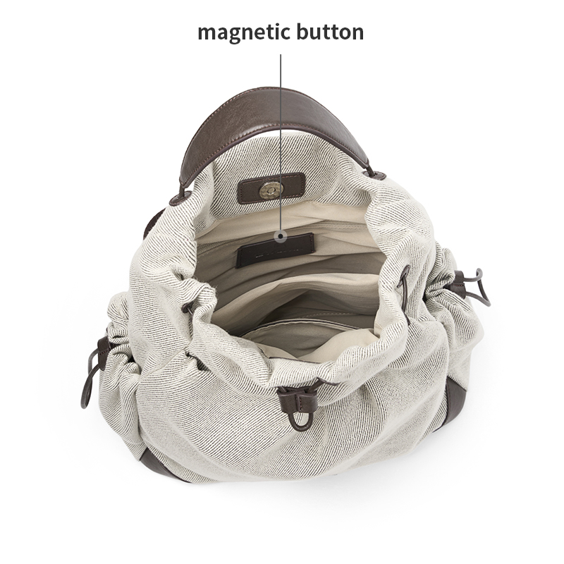 Mochila de marca Original LA F - Canvas Backpack Casual reseña y precio