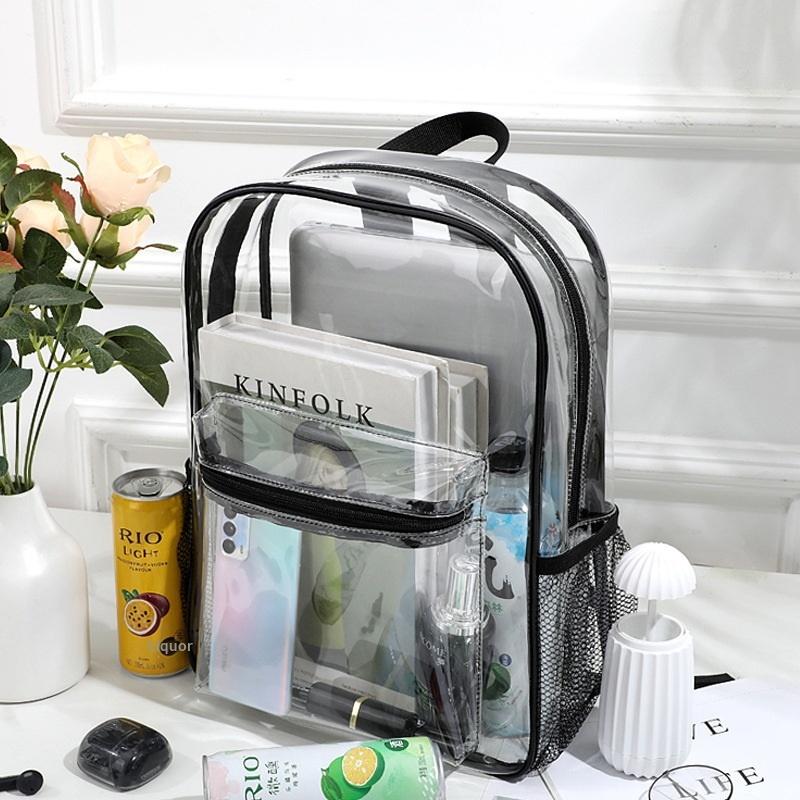 Mochila Deportiva Transparente - Canvas Backpack Casual reseña y precio